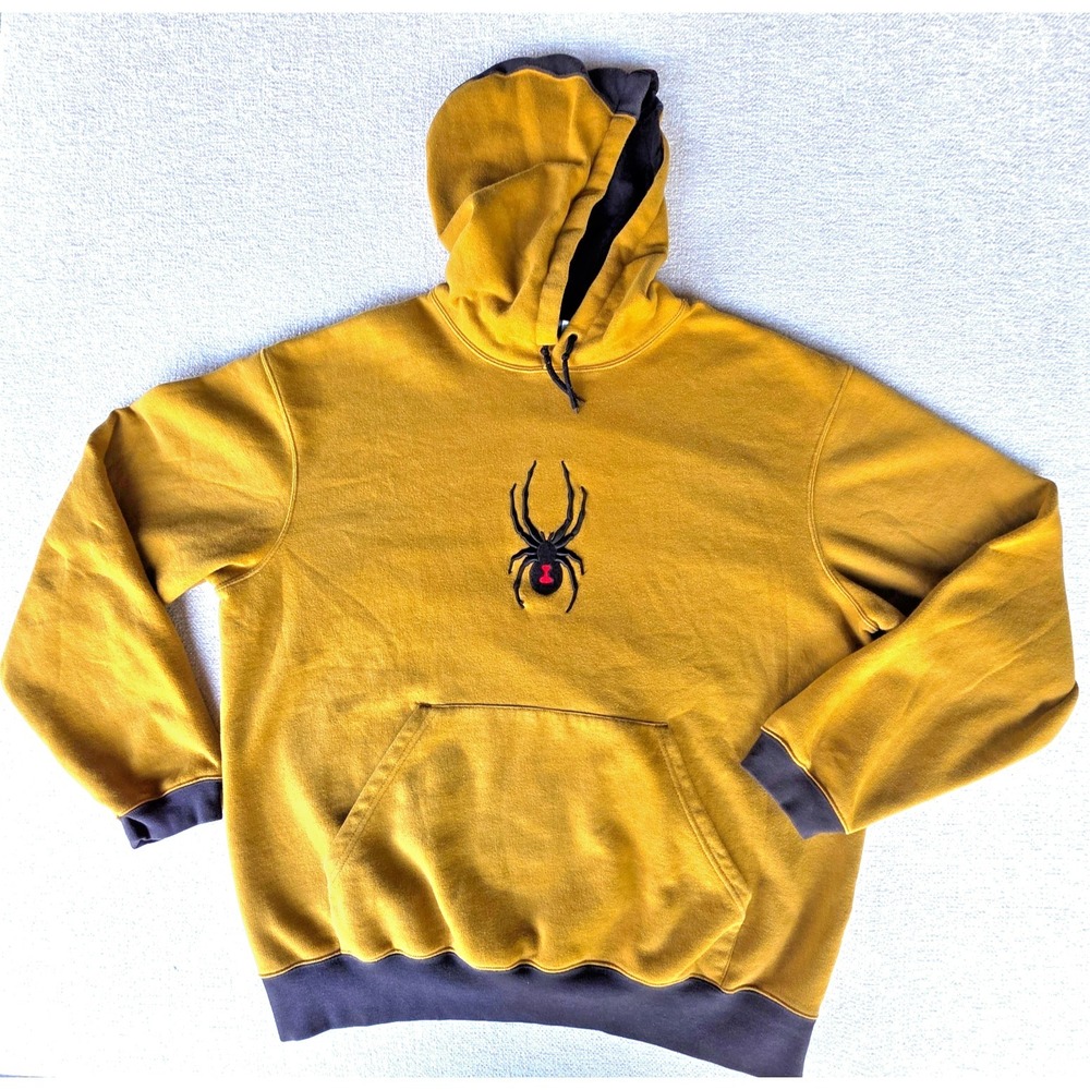 Vintage Y2K Spyder Grunge Skate Hoodie XL RARE